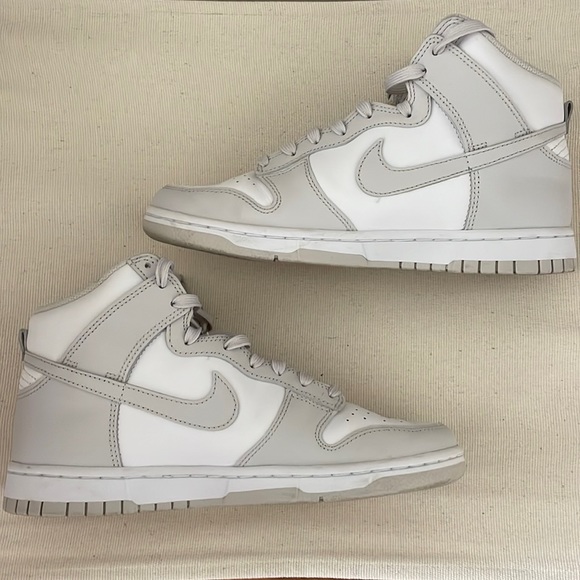 Men’s Nike Dunk High ‘Vast Grey’ - Worn three times DOES NOT COME WITH THE BOX - Picture 5 of 5